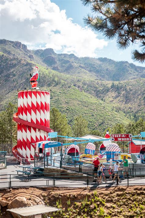 Santa's north pole colorado springs - The North Pole is about an hour and a half from Denver along U.S. 24 at the base of Pikes Peak. North Pole, Santa's Workshop near Colorado Springs includes 28 rides, Santa's village, Santa Claus ...
